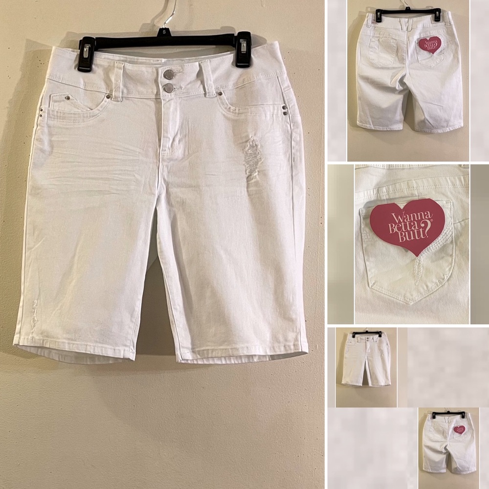 YMI Mid Rise Bermuda Shorts